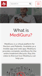 Mobile Screenshot of mediguru.com